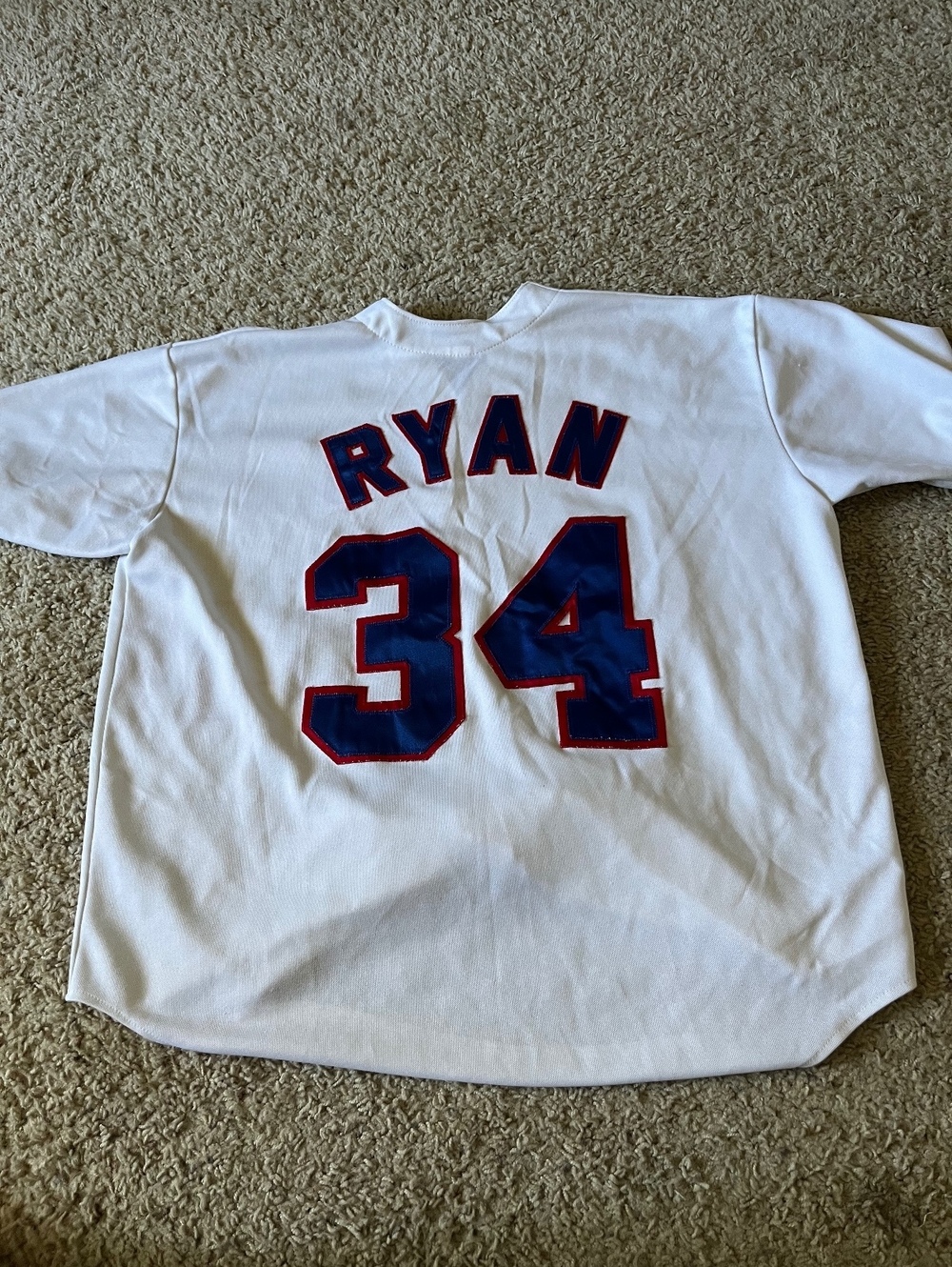 CCM Vintage Texas Rangers Nolan Ryan Baseball Jersey Size XL/2XL - Picture 6 of 6